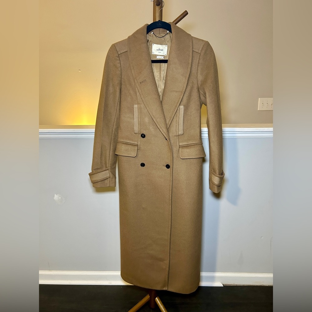 Vintage Aritzia Wilfred Wool Cashmere Coat
